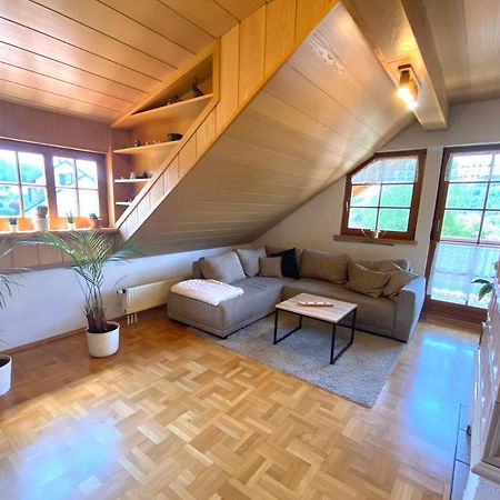 Ferienwohnung Boellatblick 바링엔 외부 사진