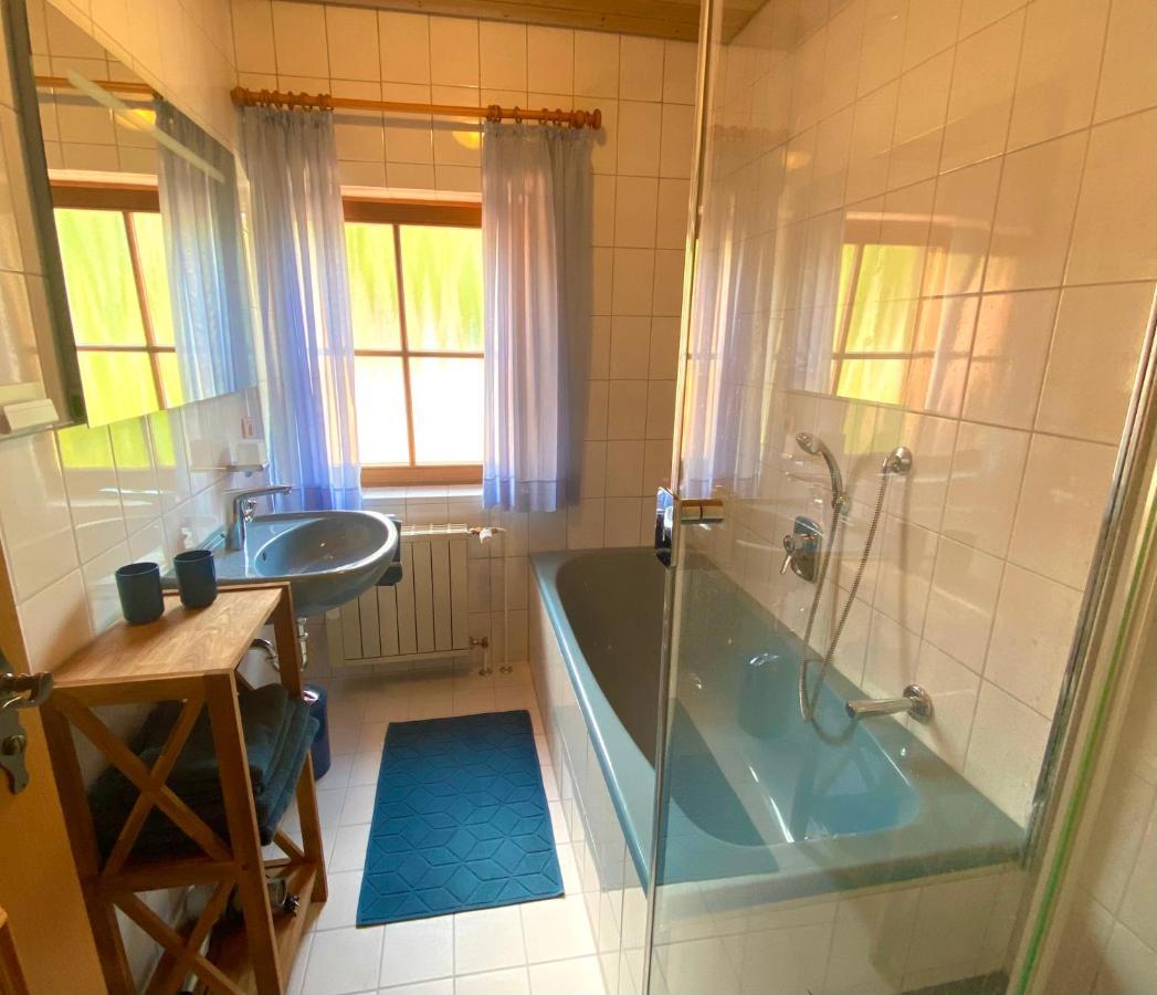 Ferienwohnung Boellatblick 바링엔 외부 사진